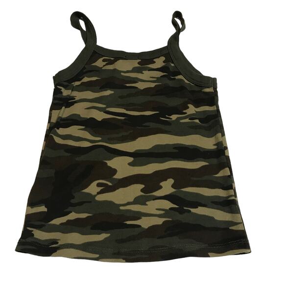 Forever 21 Girls Camo Tank Top Size 9-10 Light Wash Denim Shorts Size Large - Picture 3 of 7